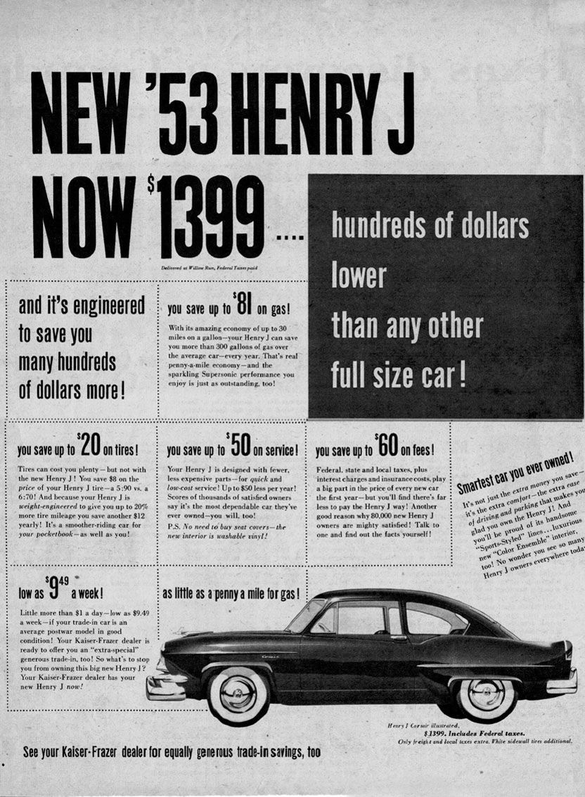 1953 Henry J 11